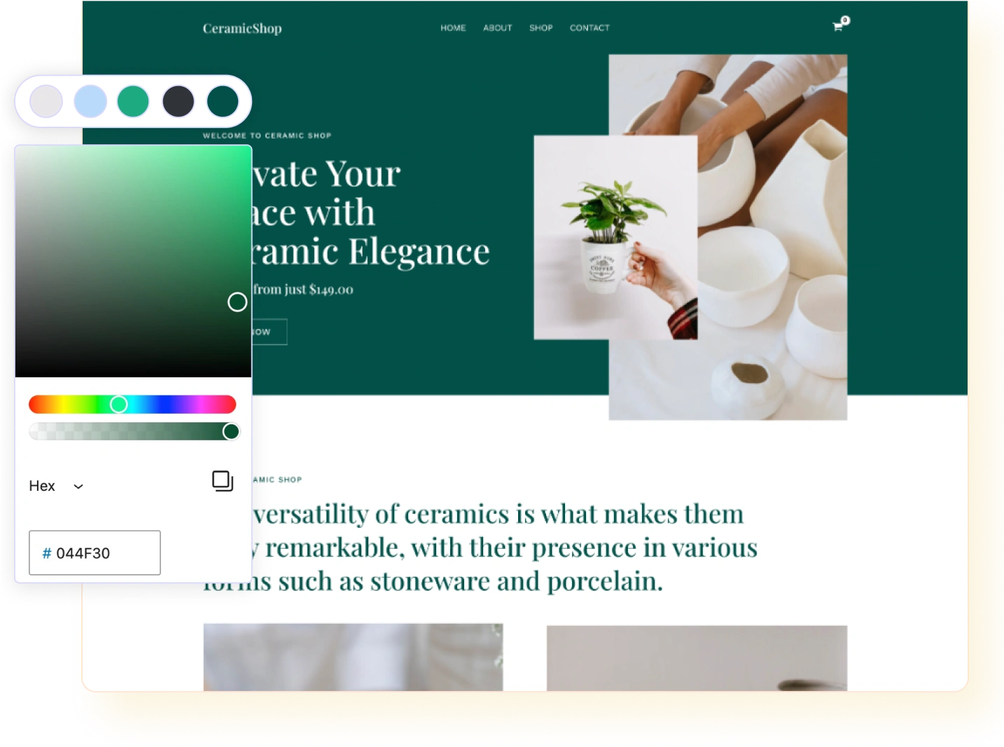 Products 3 Effortless Customization